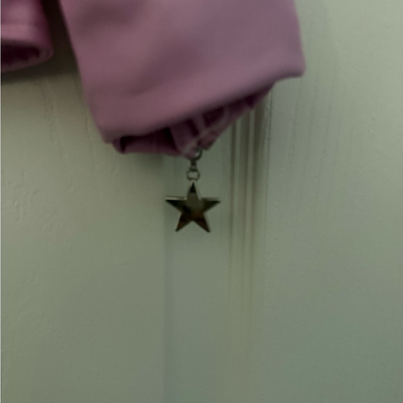 Lola + The Boys Pink Jacket with Rainbow and Pearls - Picture 5 of 10